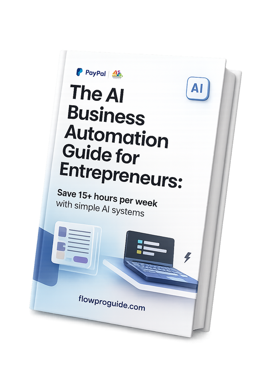 The AI Business Automation Guide : Save 15+ Hours Per Week with Simple AI Systems